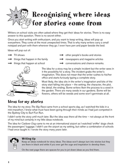 Excel Basic Skills - Creative Writing Workbook Years 5-6