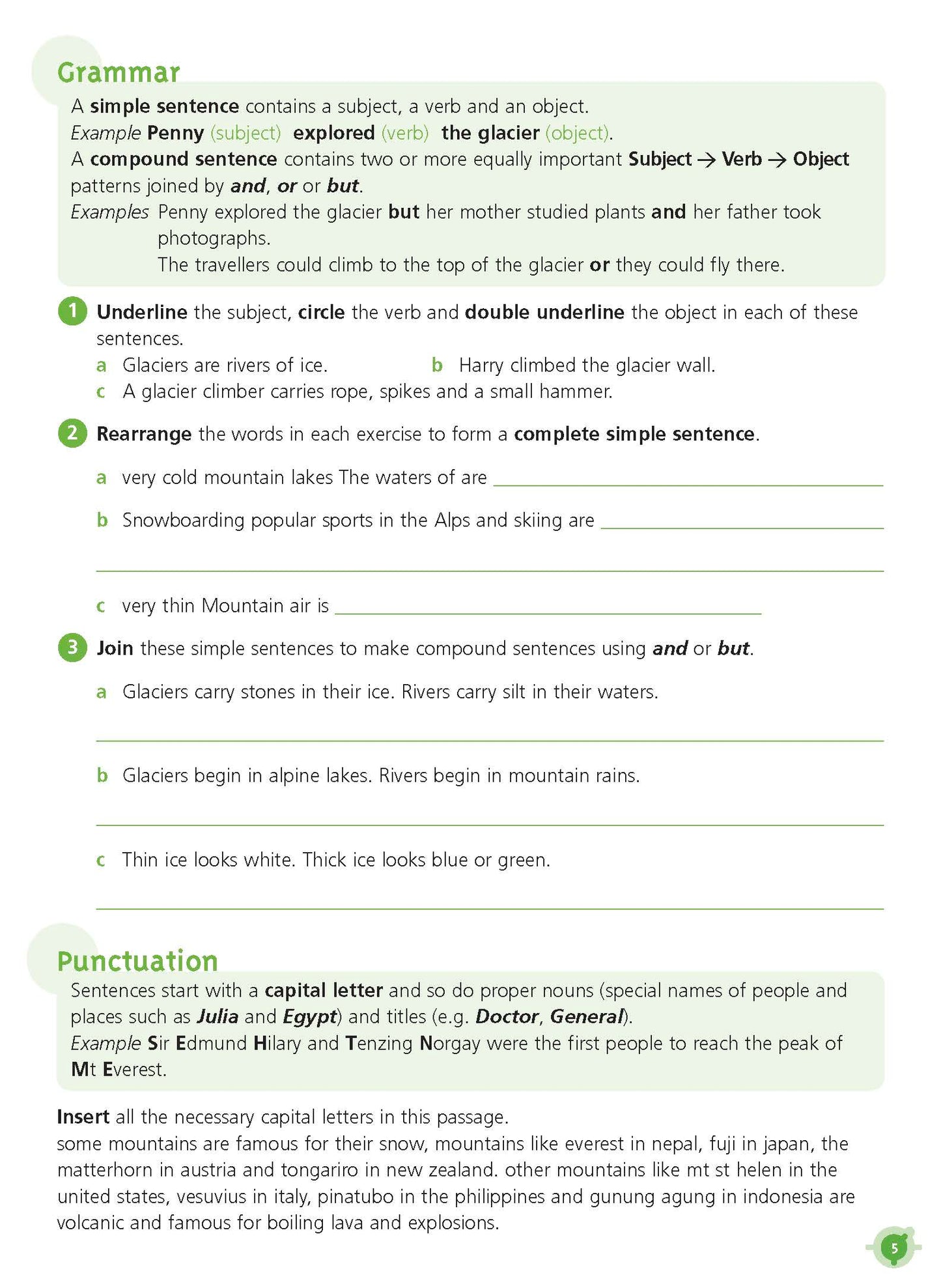 Excel Basic Skills - English Workbook Year 4