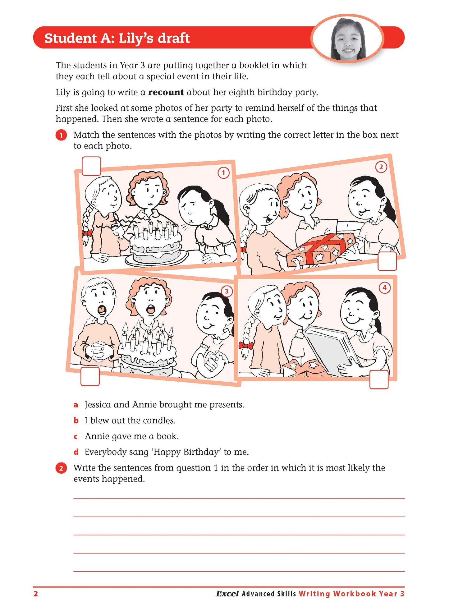 Excel Advanced Skills - Writing Workbook Year 3