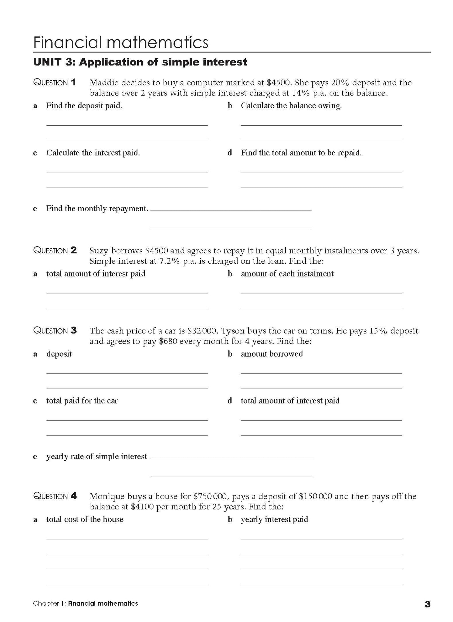 Excel Essential Skills - Mathematics Revision & Exam Workbook Year 10 NE