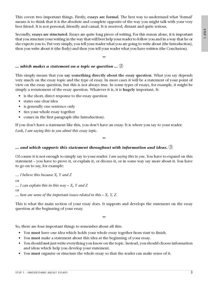 Excel Essential Skills - Essay Writing Step-by-Step Years 7-10
