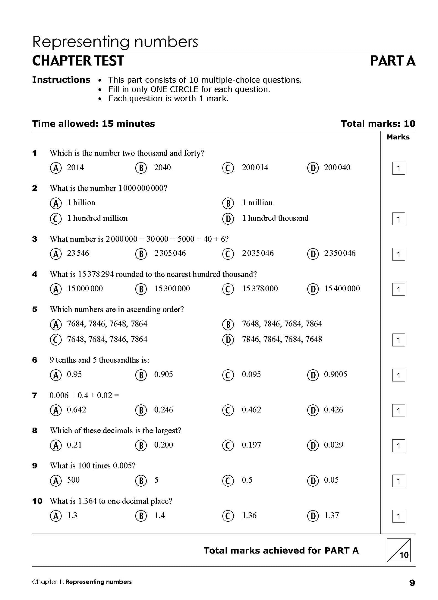 Excel Essential Skills - Mathematics Revision & Test Workbook Year 5