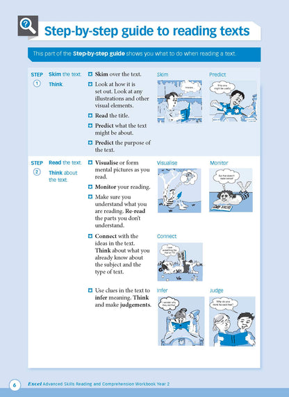 Excel Advanced Skills - Reading and Comprehension Workbook Year 2