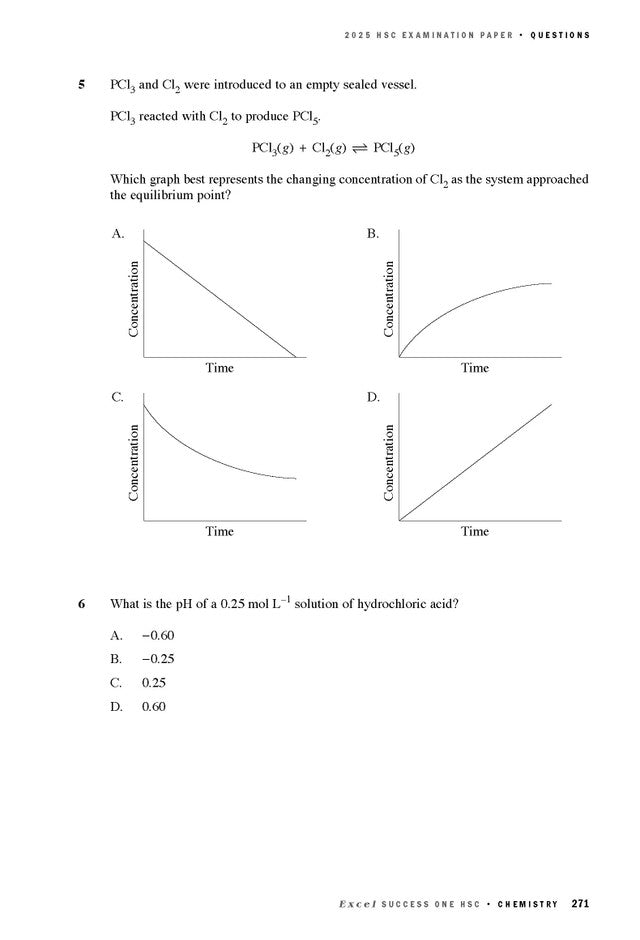 Excel Success One HSC Year 12 Chemistry (2026 Edition)