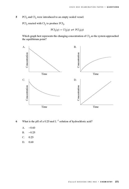 Excel Success One HSC Year 12 Chemistry (2026 Edition)