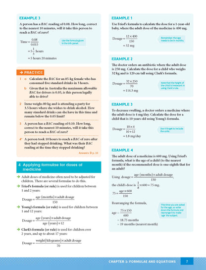 Excel HSC Year 11 Standard Mathematics Study Guide