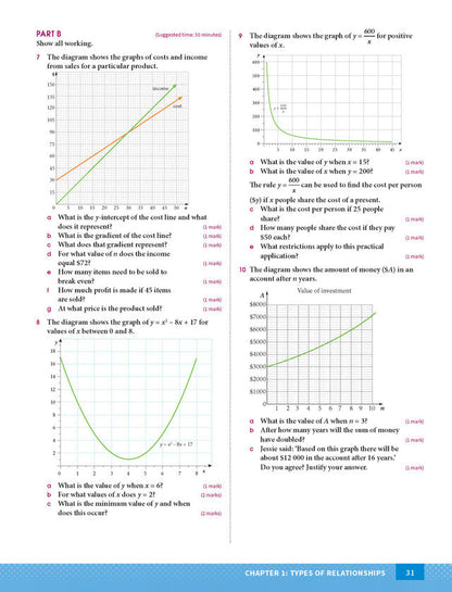 Excel HSC Year 12 Mathematics Standard 2 Study Guide