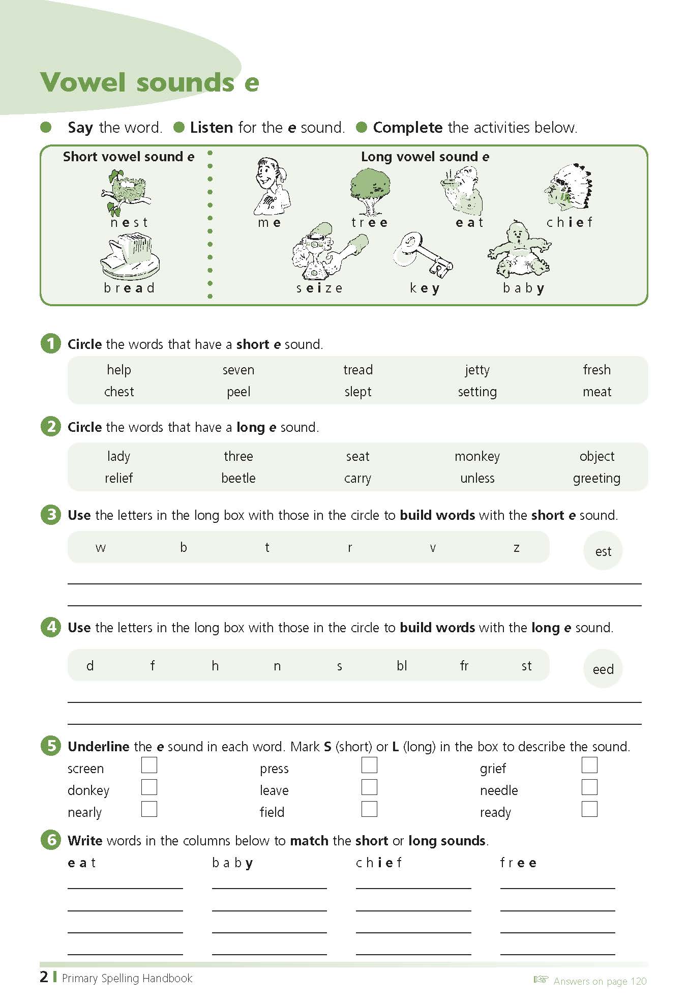 Excel Handbooks - Primary Spelling Years 3-6