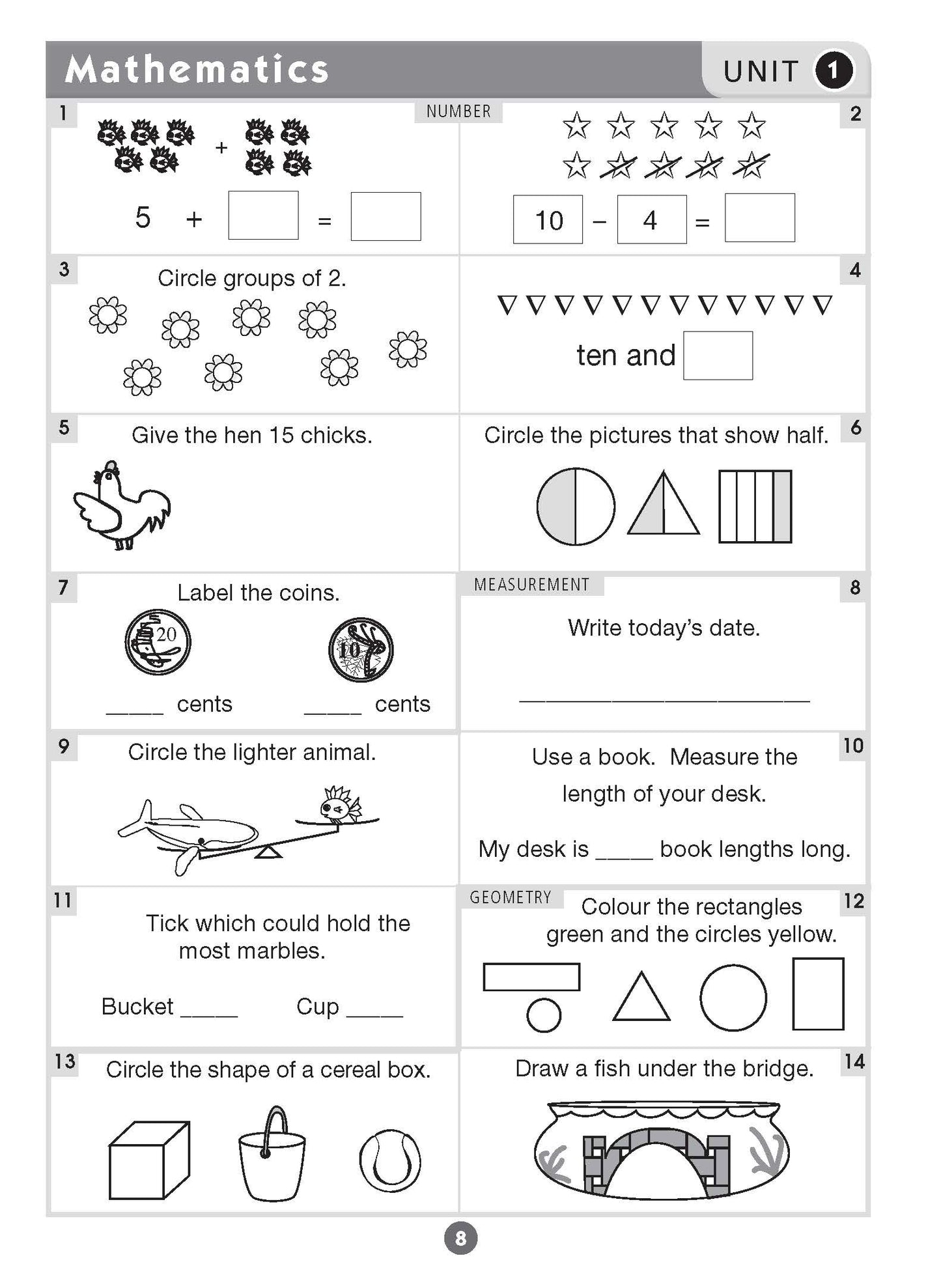 Excel Basic Skills - English and Mathematics Year 2