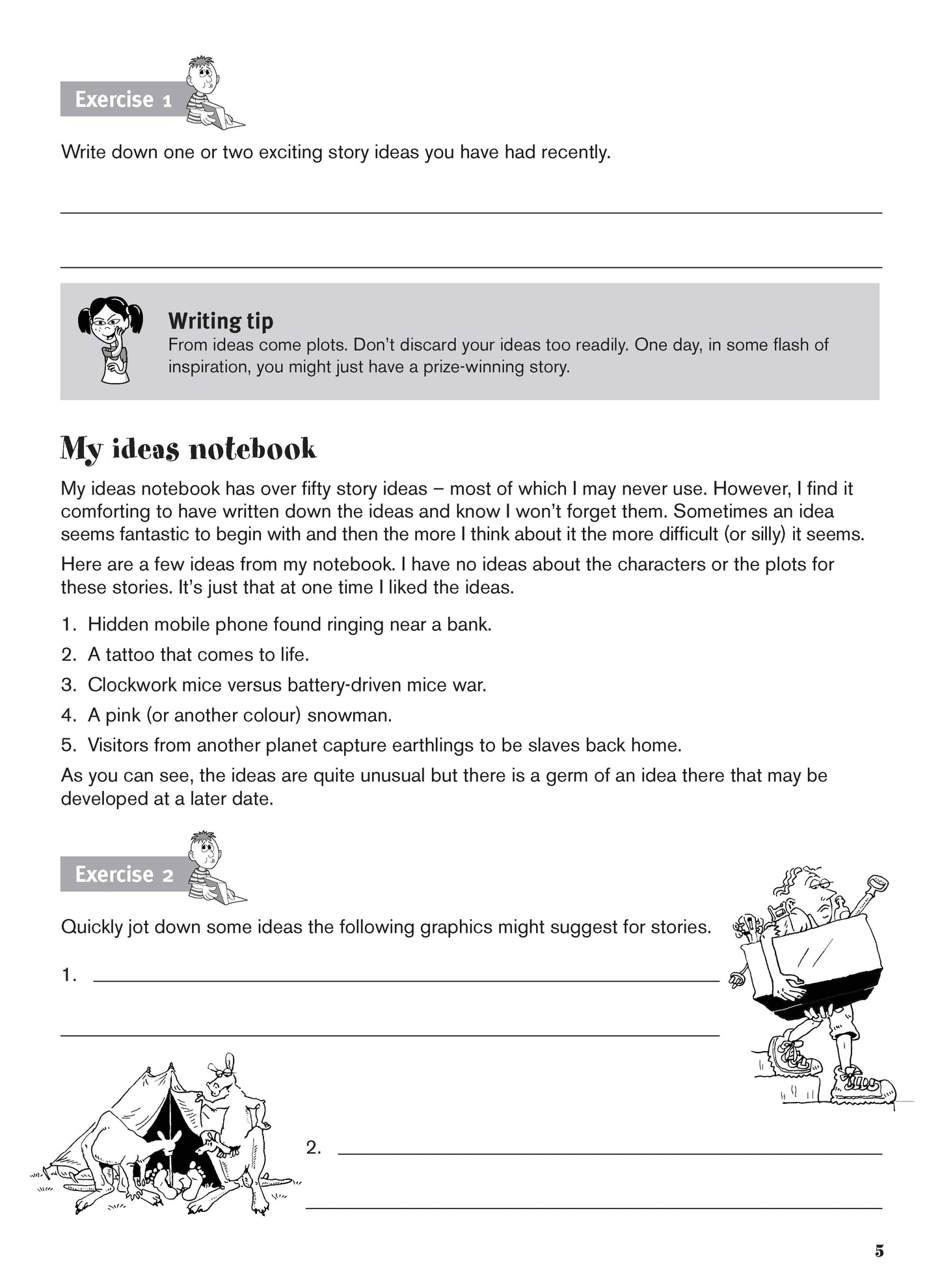 Excel Basic Skills - Creative Writing Workbook Years 5-6