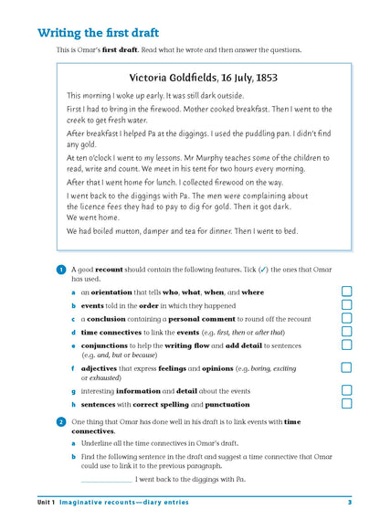 Excel Advanced Skills - Writing Workbook Year 5