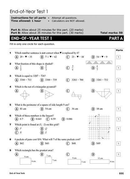 Excel Essential Skills - Mathematics Revision & Test Workbook Year 6