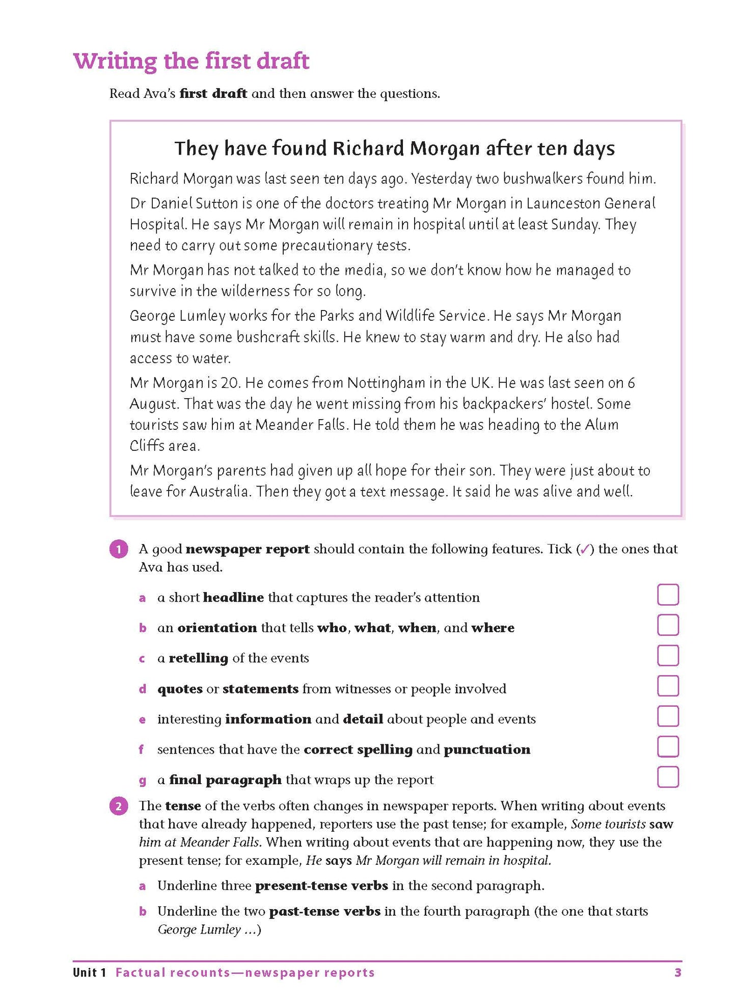 Excel Advanced Skills - Writing Workbook Year 6