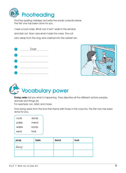 Excel Advanced Skills - Spelling and Vocabulary Workbook Year 2