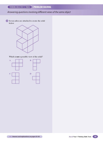 Excel Test Skills - Thinking Skills Tests Year 4