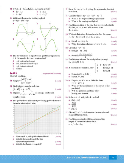 Excel HSC Year 11 Mathematics Advanced Study Guide