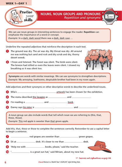 Excel Revise in a Month Year 5 NAPLAN*-style Writing Tests