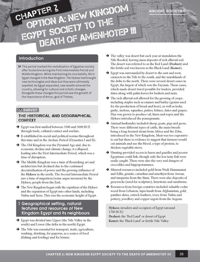 Excel HSC Year 12 Ancient History Study Guide