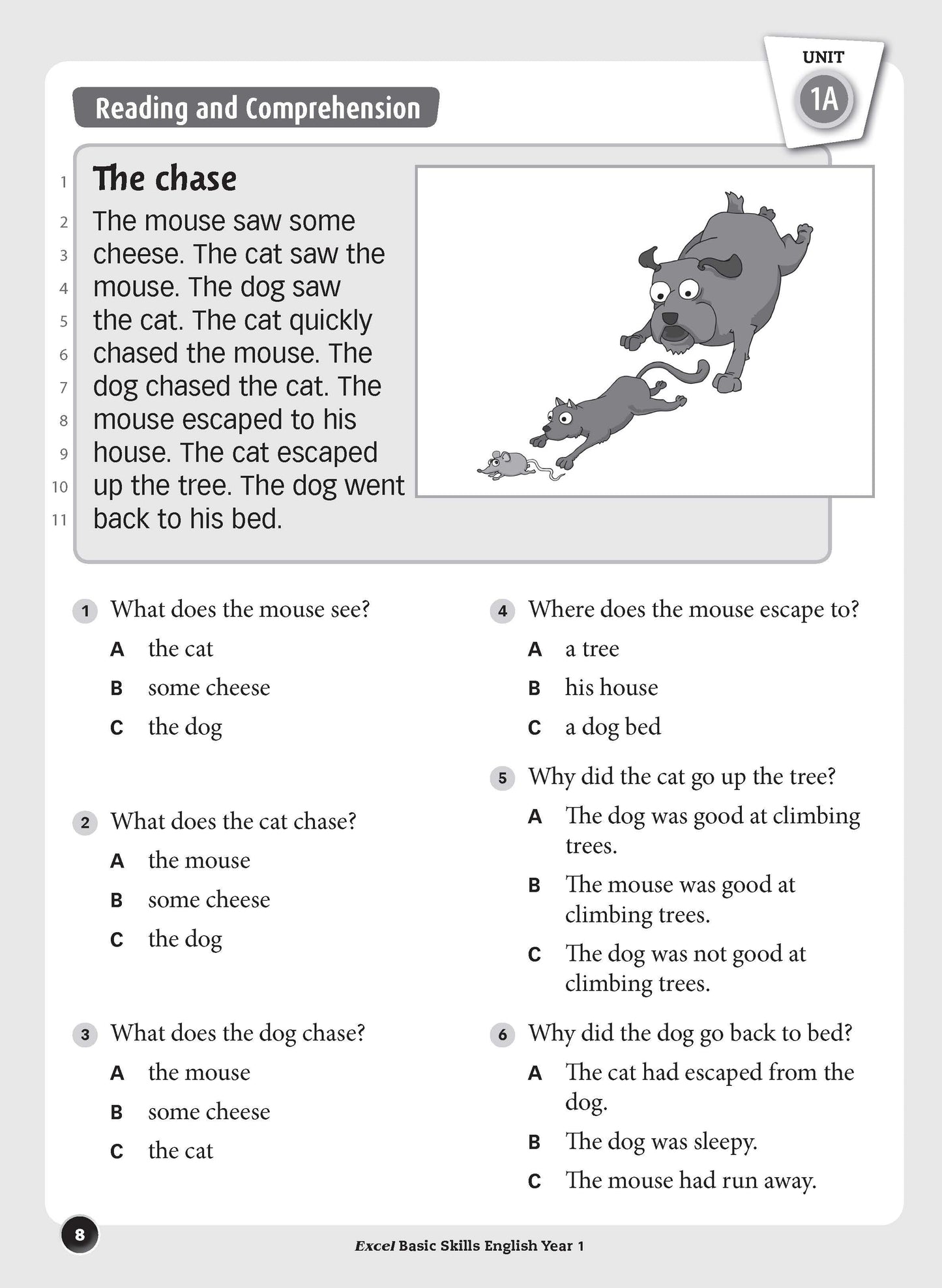 Excel Basic Skills - English Year 1