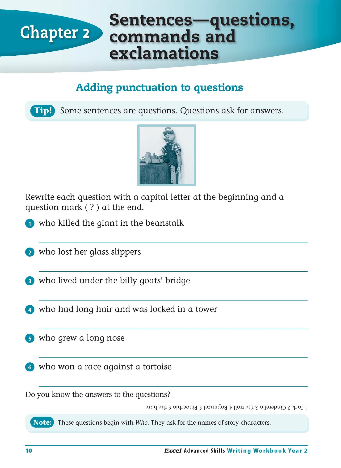 Excel Advanced Skills - Writing Workbook Year 2