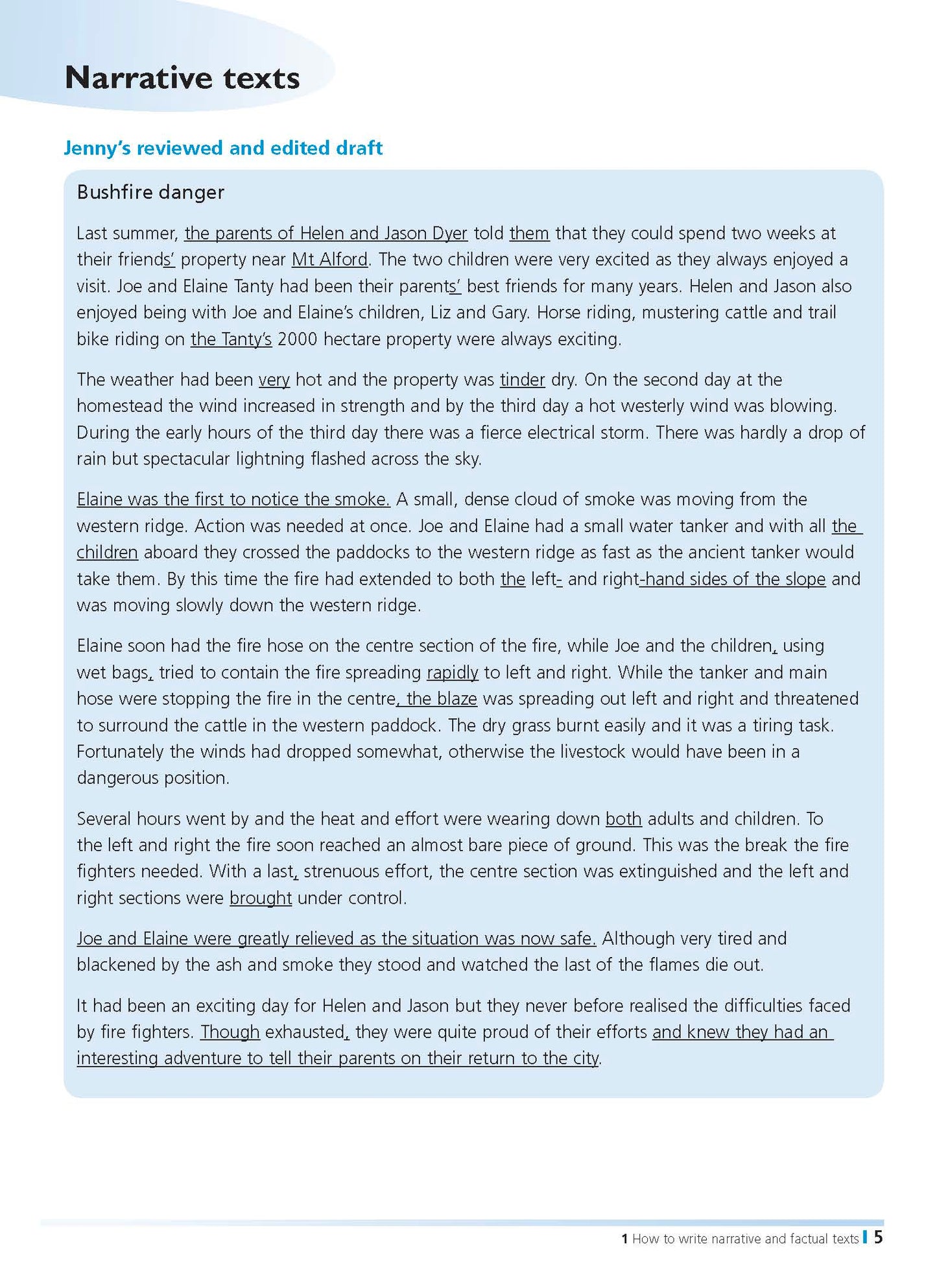 Excel Writer's Handbook - English Years 5-8