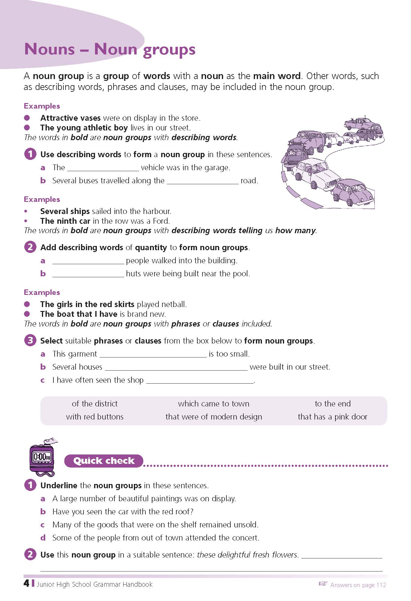 Excel Handbooks - Junior High School Grammar