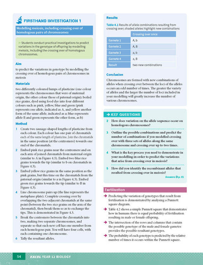 Excel HSC Year 12 Biology Study Guide