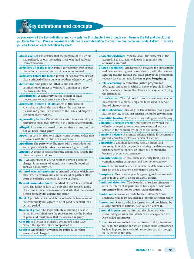 Excel HSC Year 12 Legal Studies Study Guide