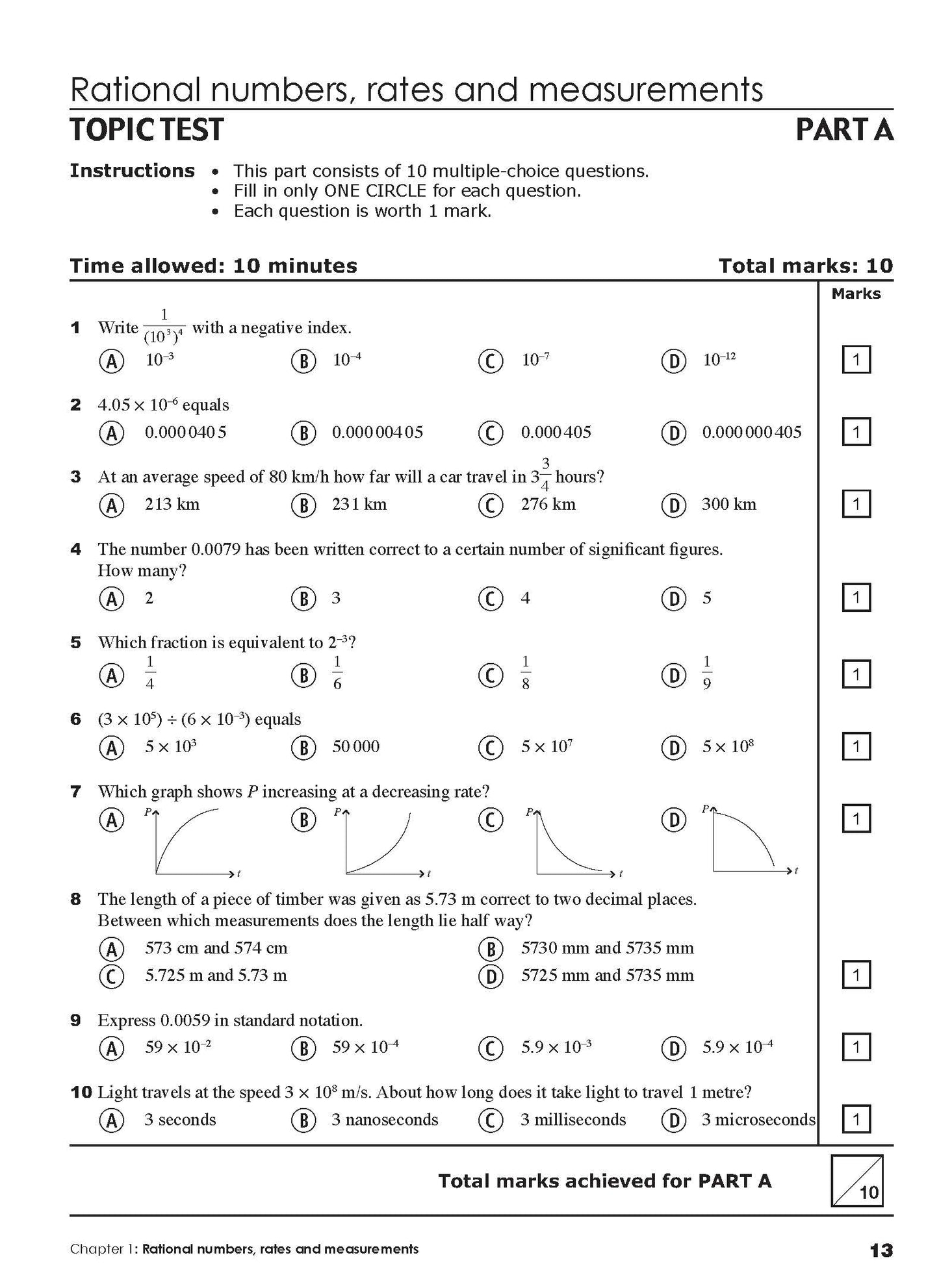 Excel Essential Skills - Mathematics Extension Revision & Exam Workbook Year 9