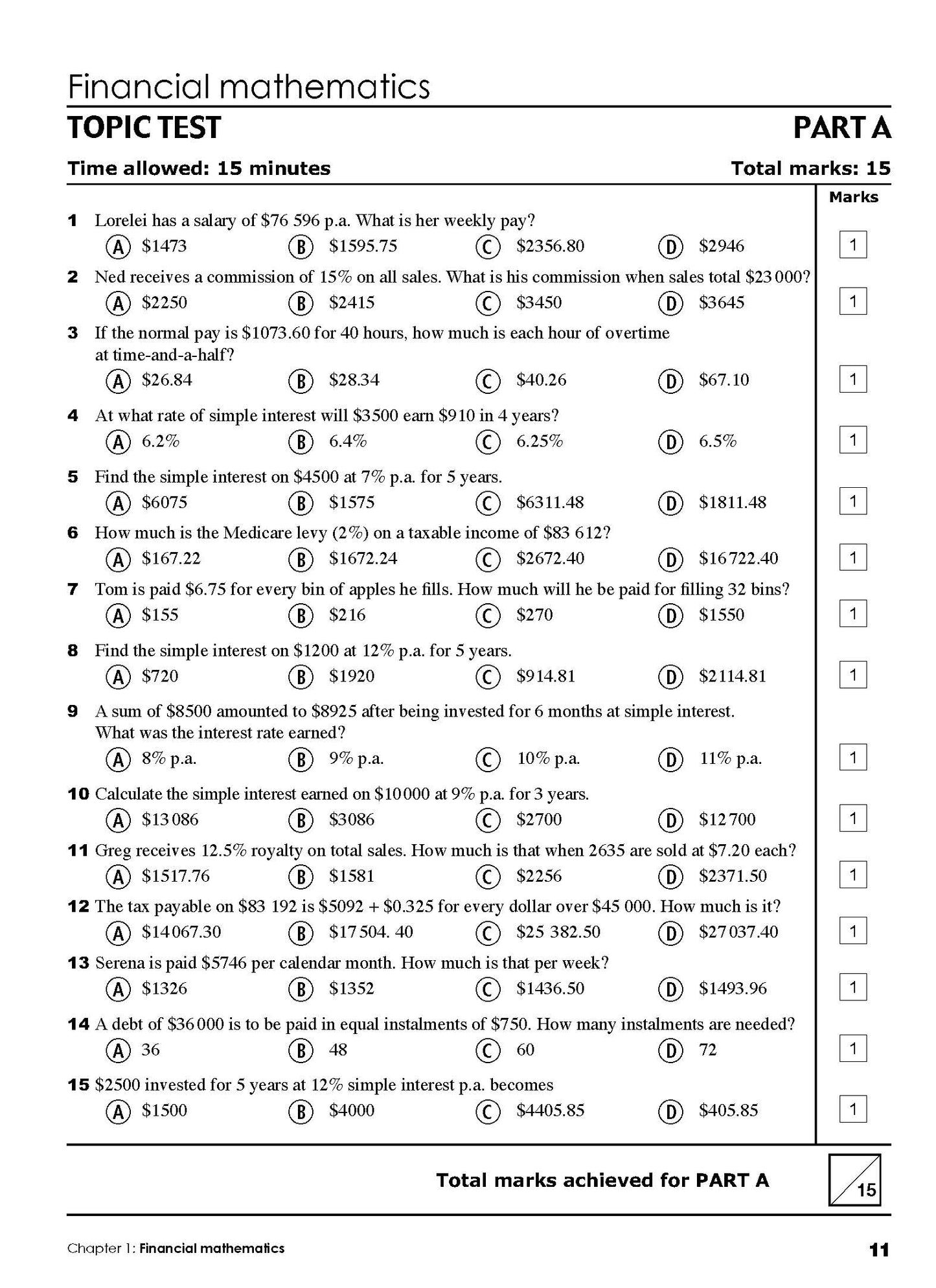 Excel Essential Skills - Mathematics Revision & Exam Workbook Year 9 NE