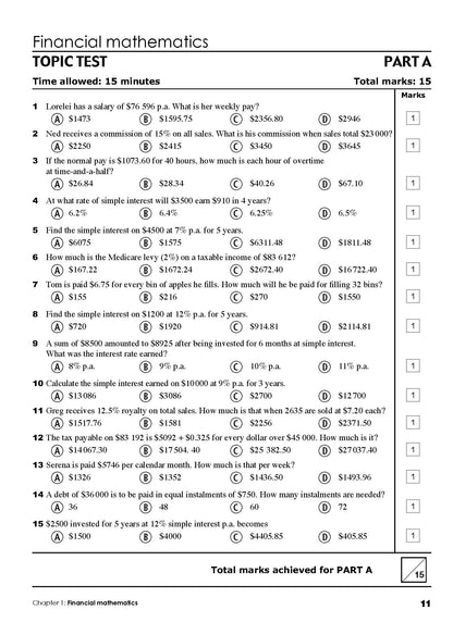 Excel Essential Skills - Mathematics Revision & Exam Workbook Year 9 NE