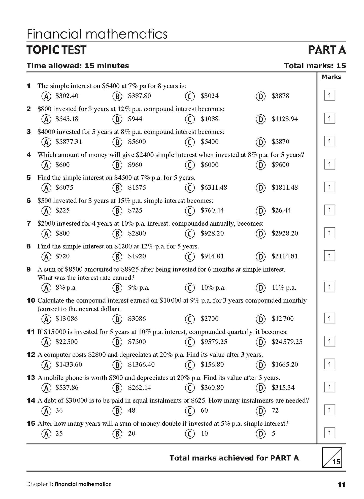 Excel Essential Skills - Mathematics Revision & Exam Workbook Year 10 NE