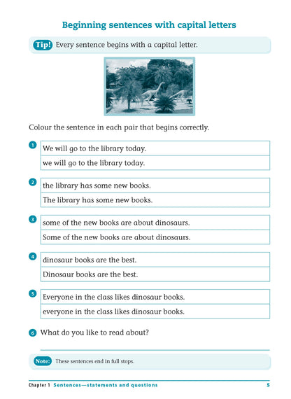 Excel Advanced Skills - Writing Workbook Year 1