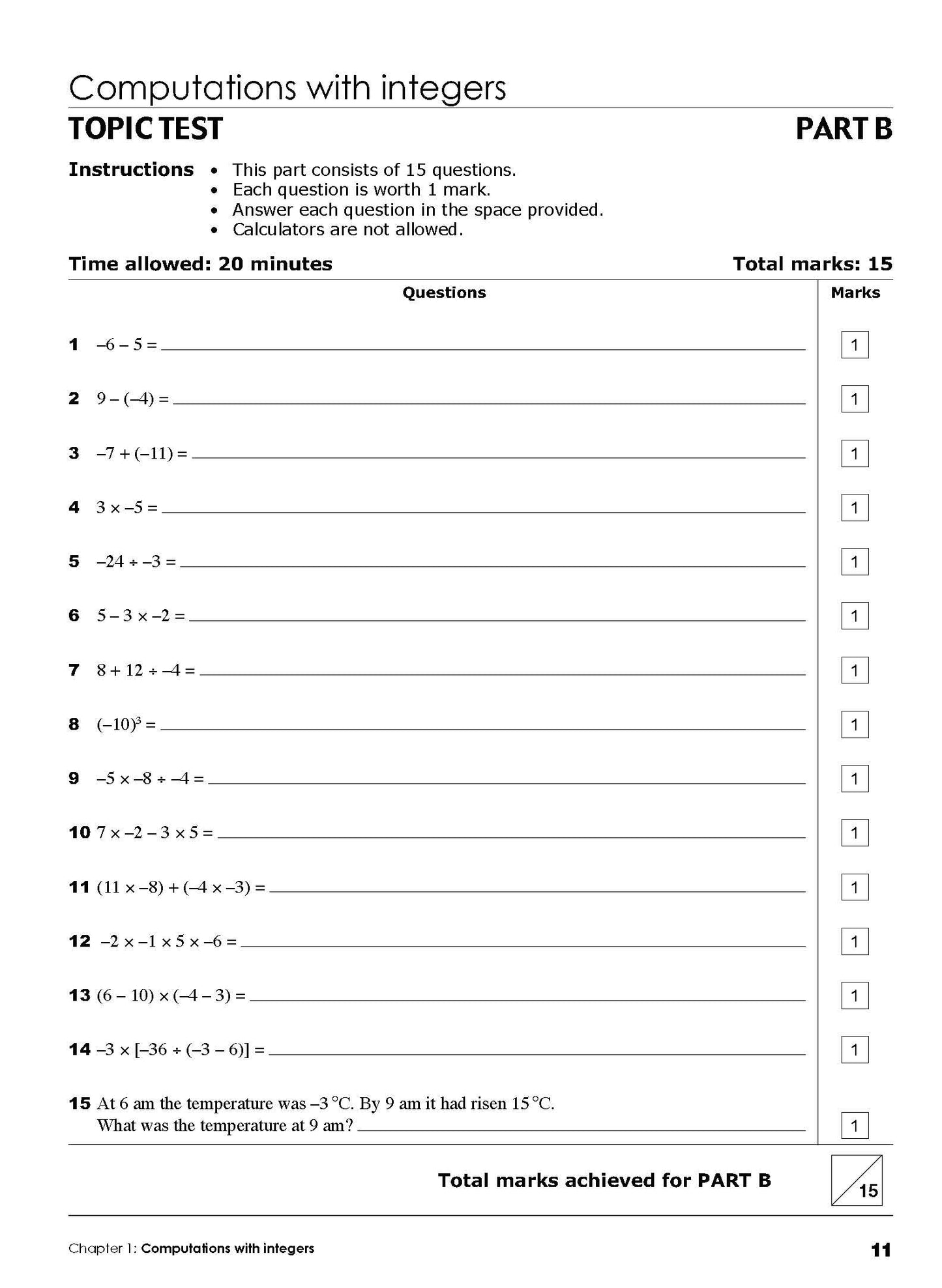 Excel Essential Skills - Mathematics Revision & Exam Workbook Year 8 NE