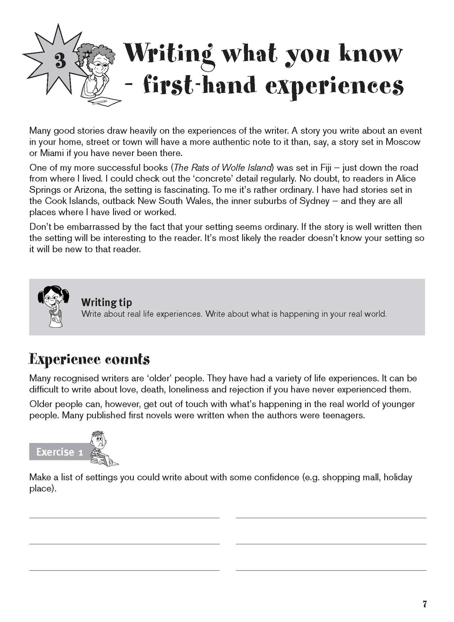 Excel Basic Skills - Creative Writing Workbook Years 5-6