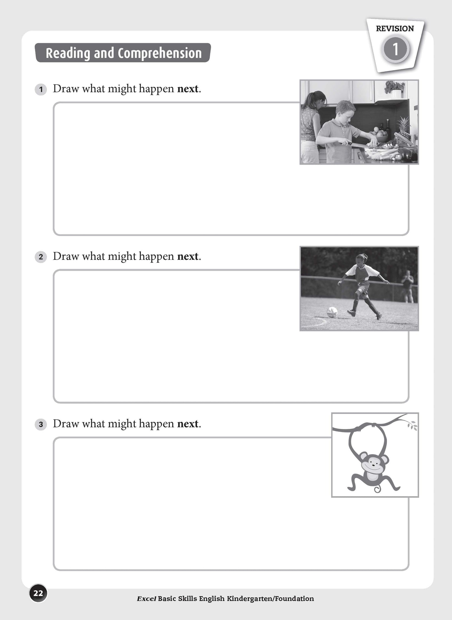 Excel Basic Skills - English Kindergarten/Foundation