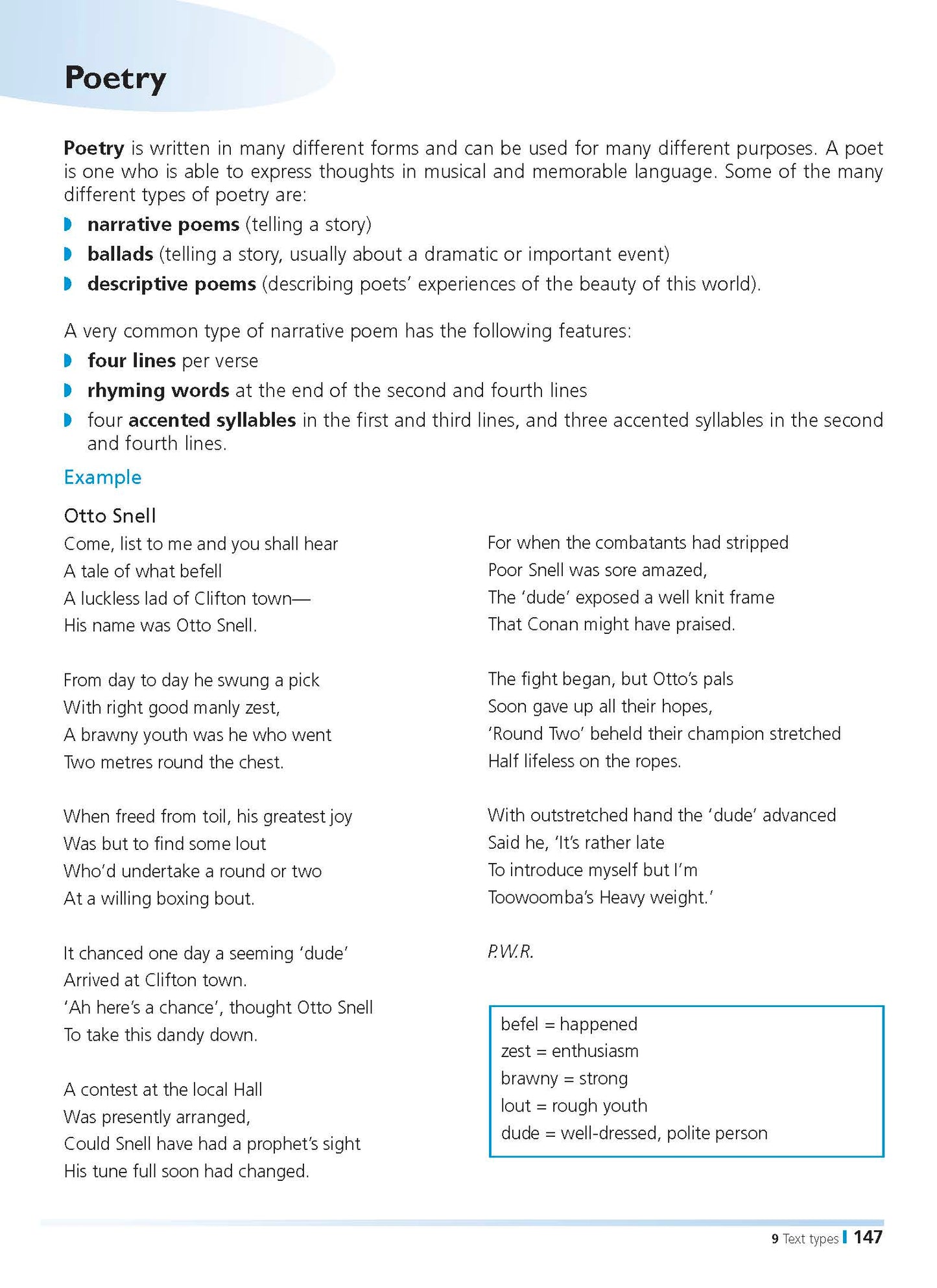 Excel Writer's Handbook - English Years 5-8