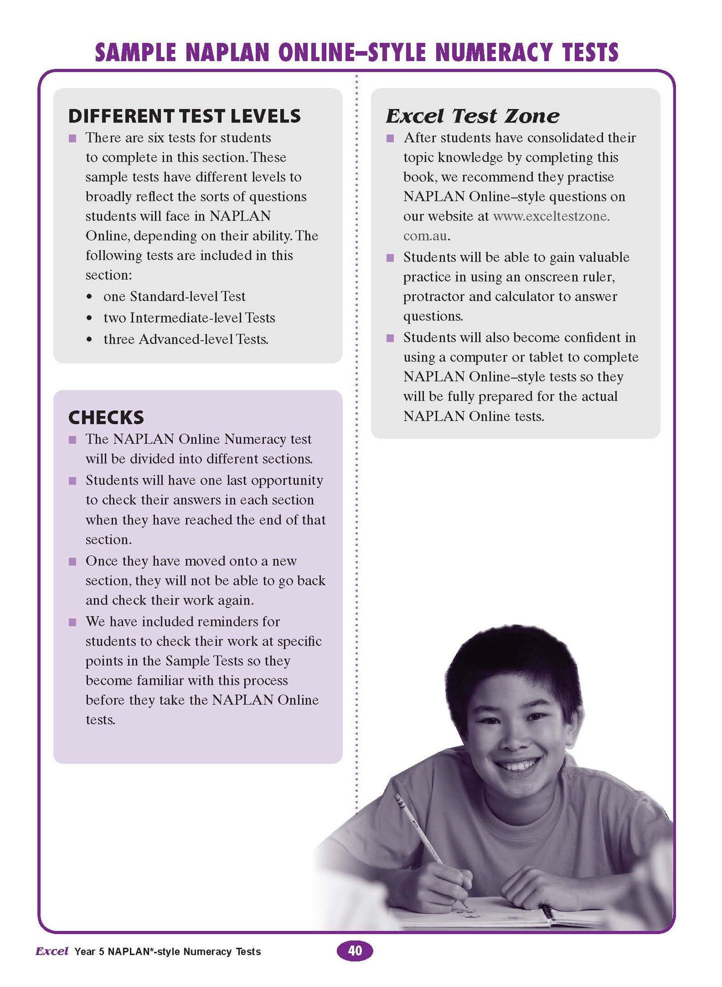 Excel Year 5 NAPLAN*-style Numeracy Tests