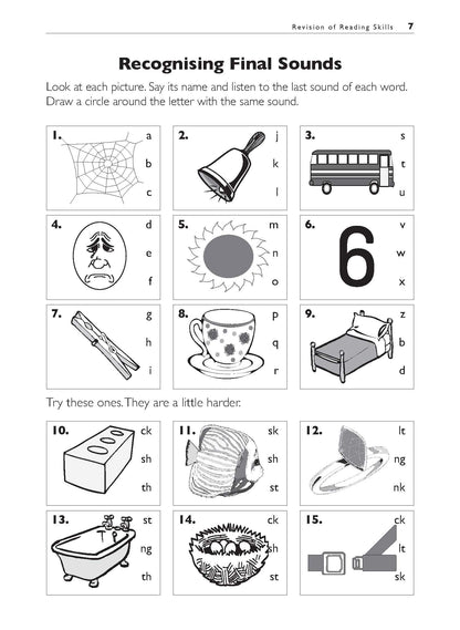 Excel Basic Skills - Reading and Comprehension Years 1-2