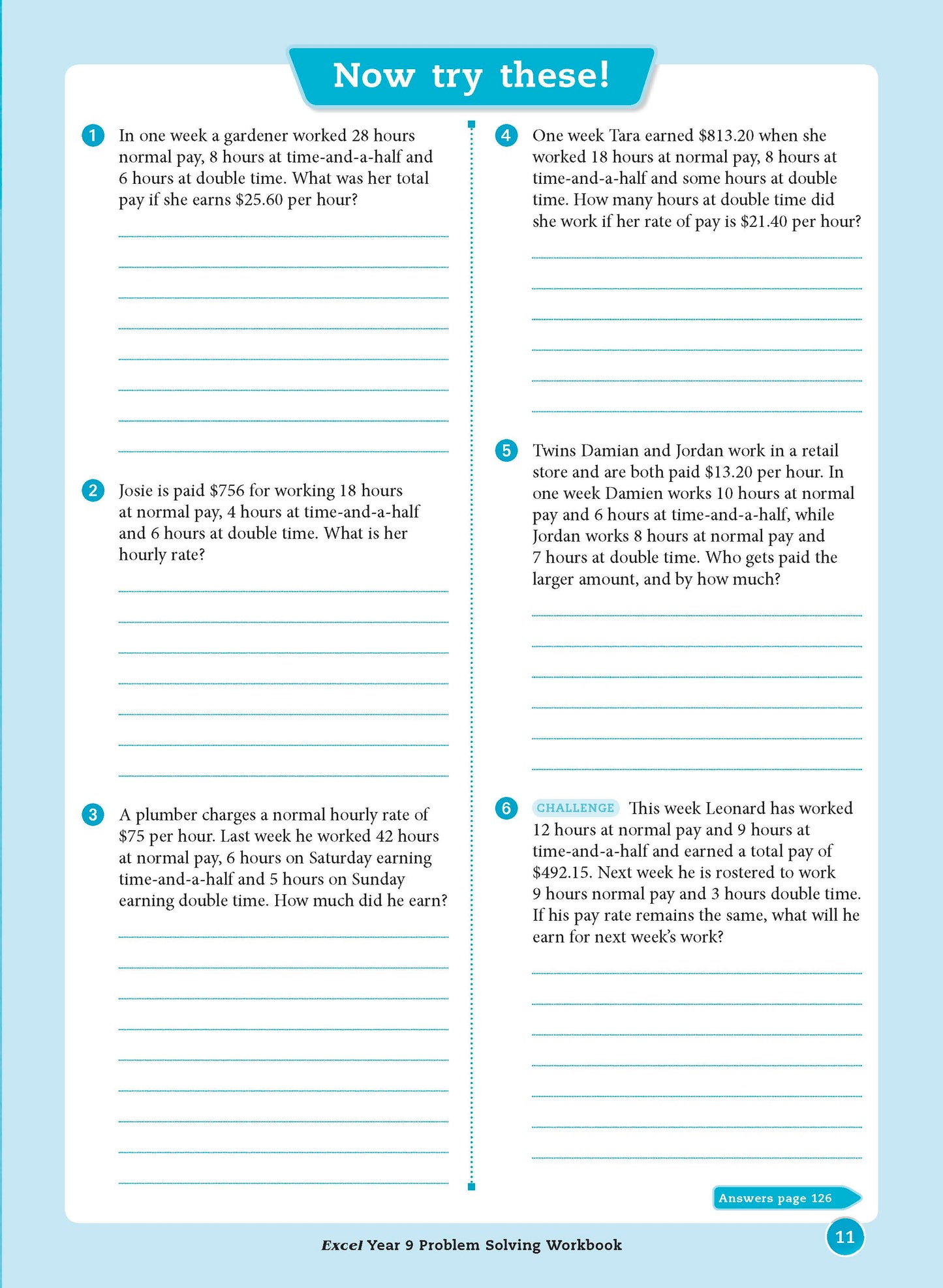 Excel Essential Skills - Problem Solving Workbook Year 9