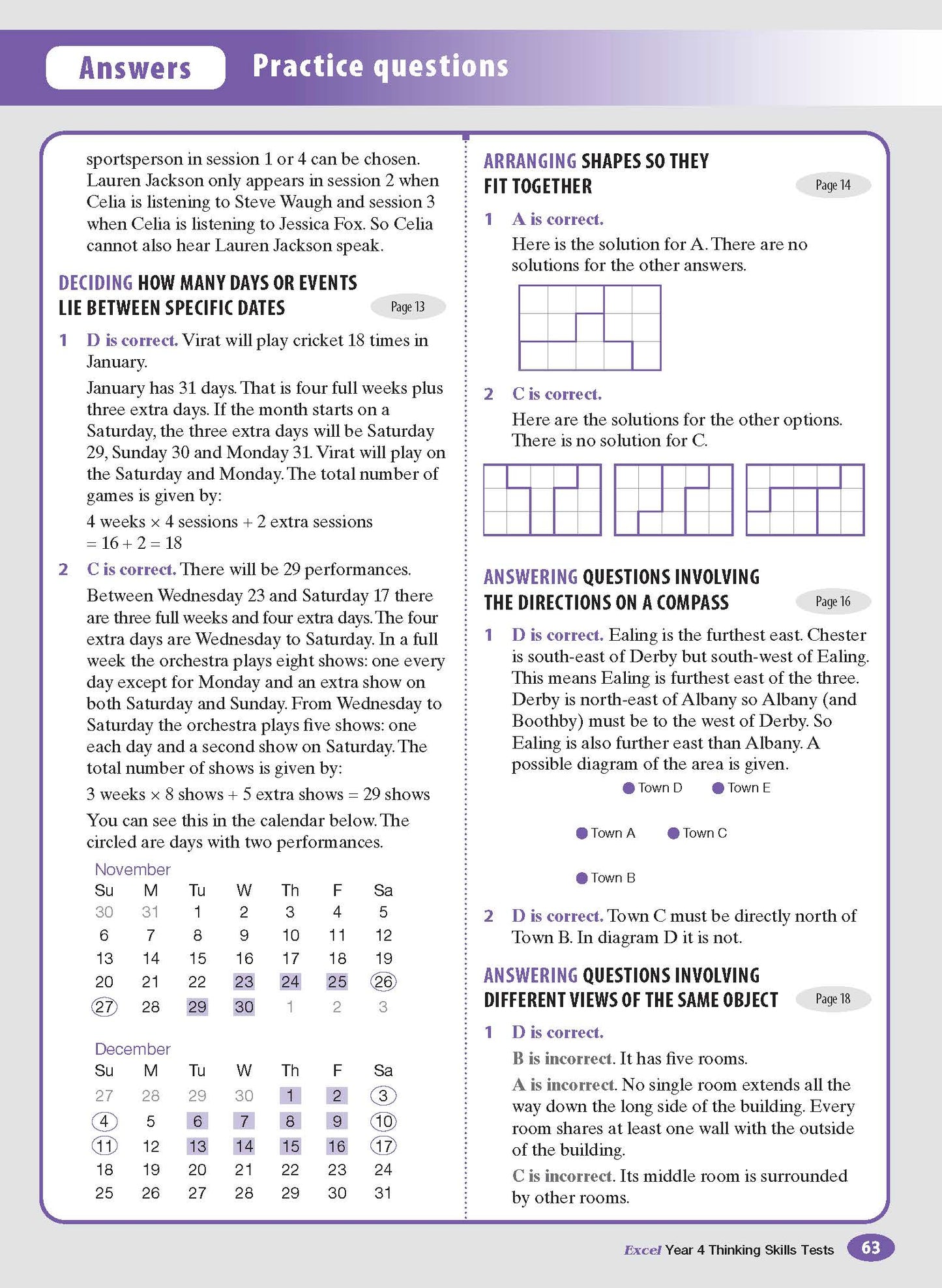 Excel Test Skills - Thinking Skills Tests Year 4