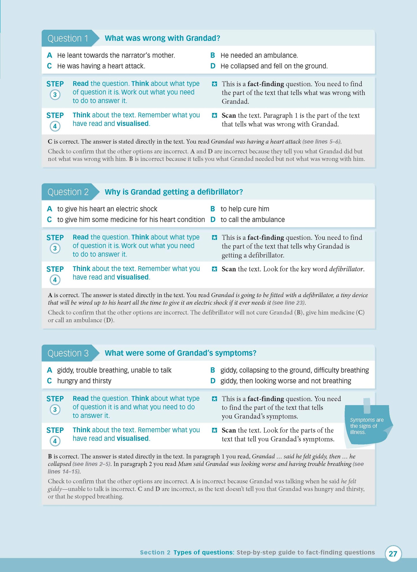 Excel Advanced Skills - Reading and Comprehension Workbook Year 5