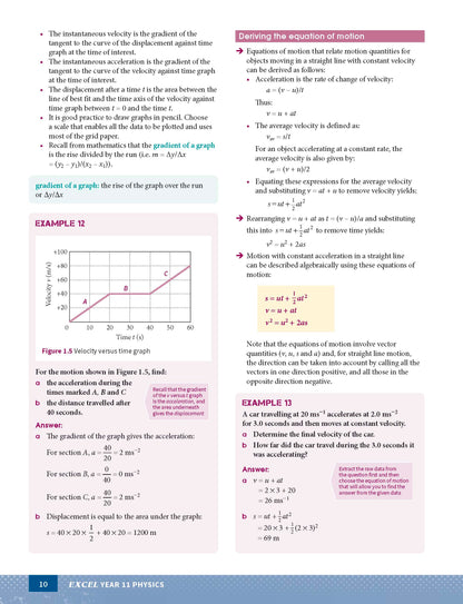 Excel HSC Year 11 Physics Study Guide
