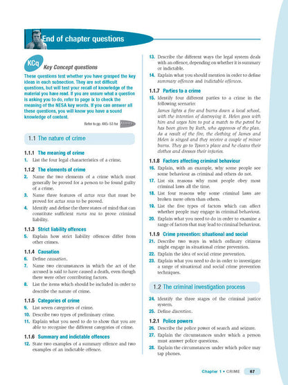 Excel HSC Year 12 Legal Studies Study Guide
