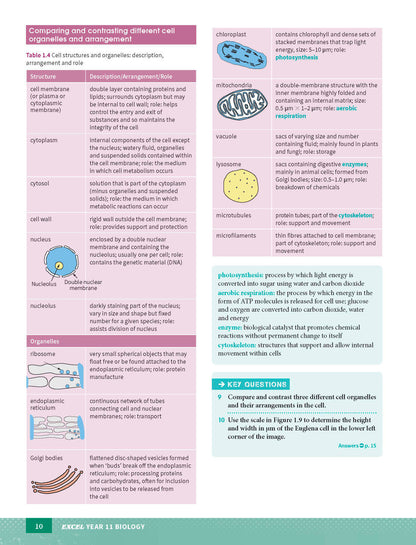 Excel HSC Year 11 Biology Study Guide
