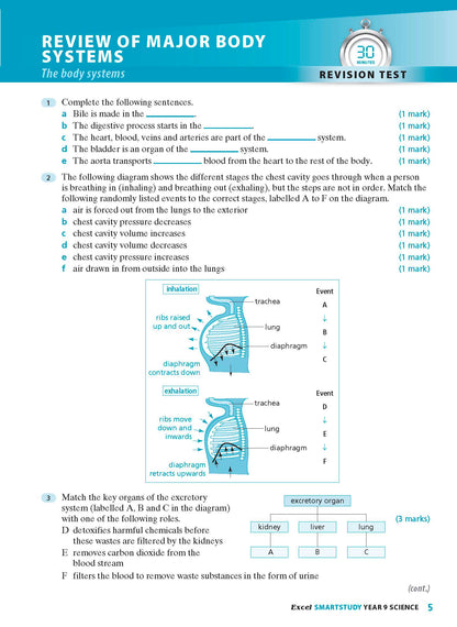Excel SmartStudy - Science Year 9