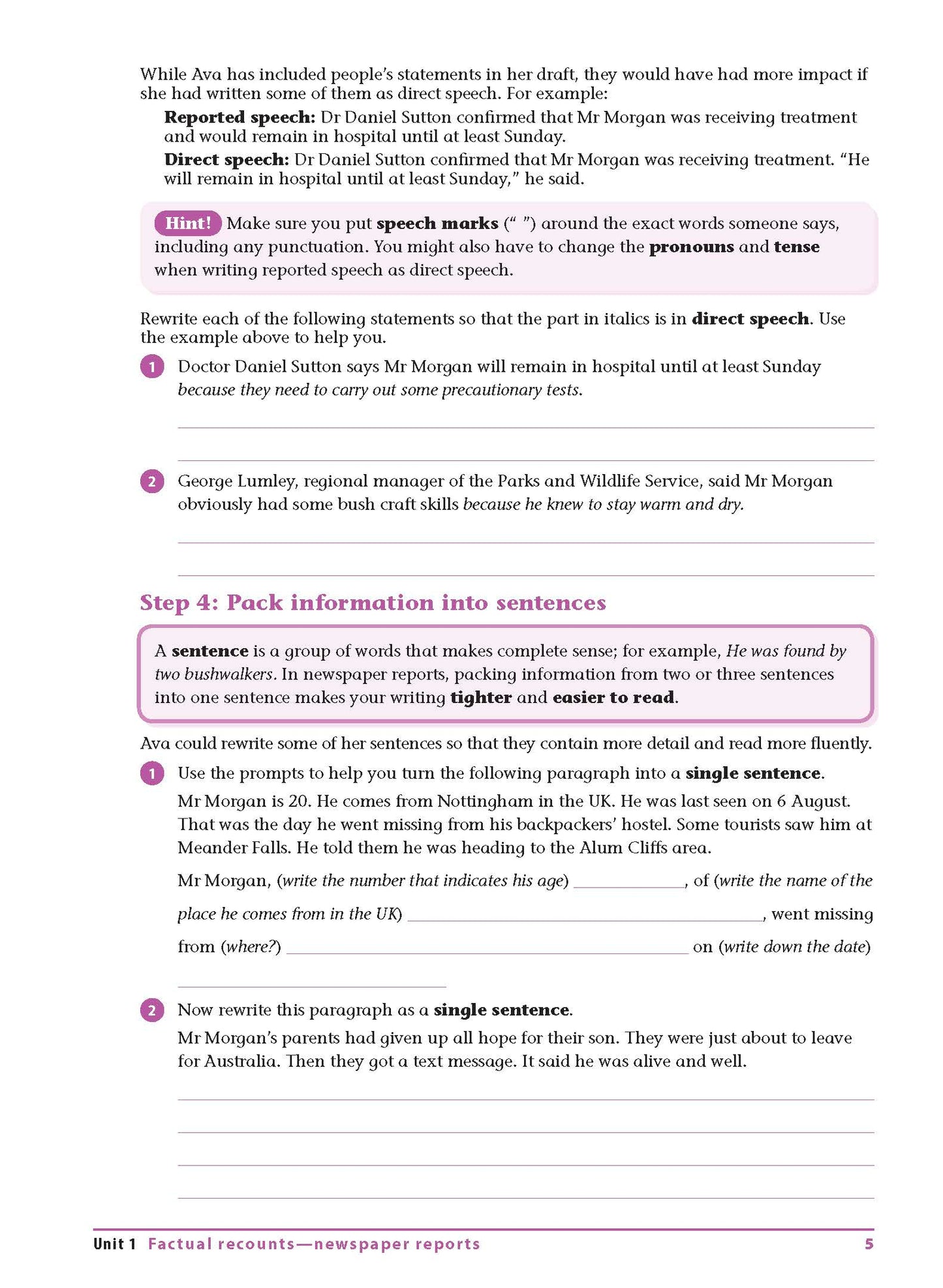 Excel Advanced Skills - Writing Workbook Year 6