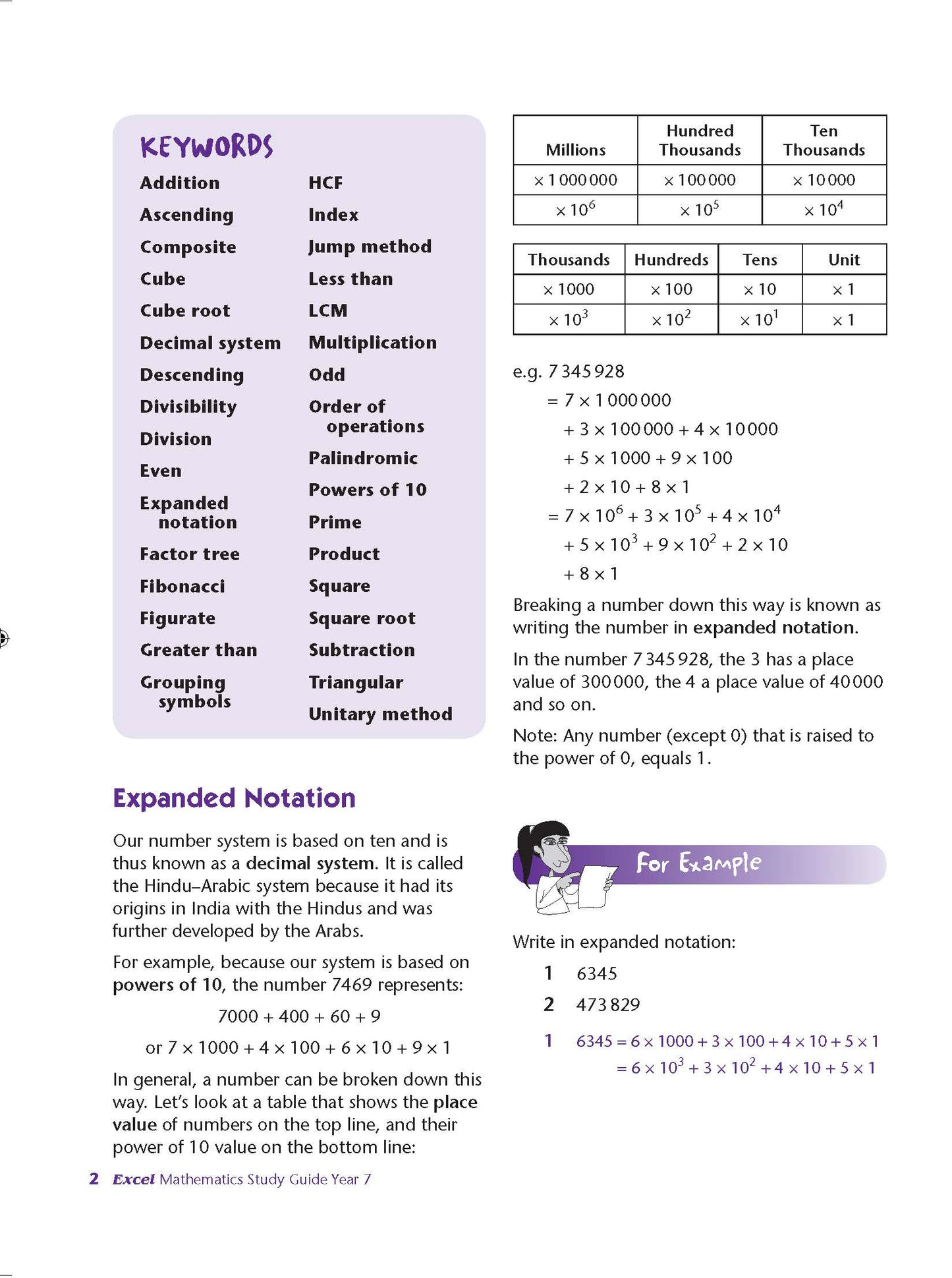 Excel Study Guide - Mathematics Year 7