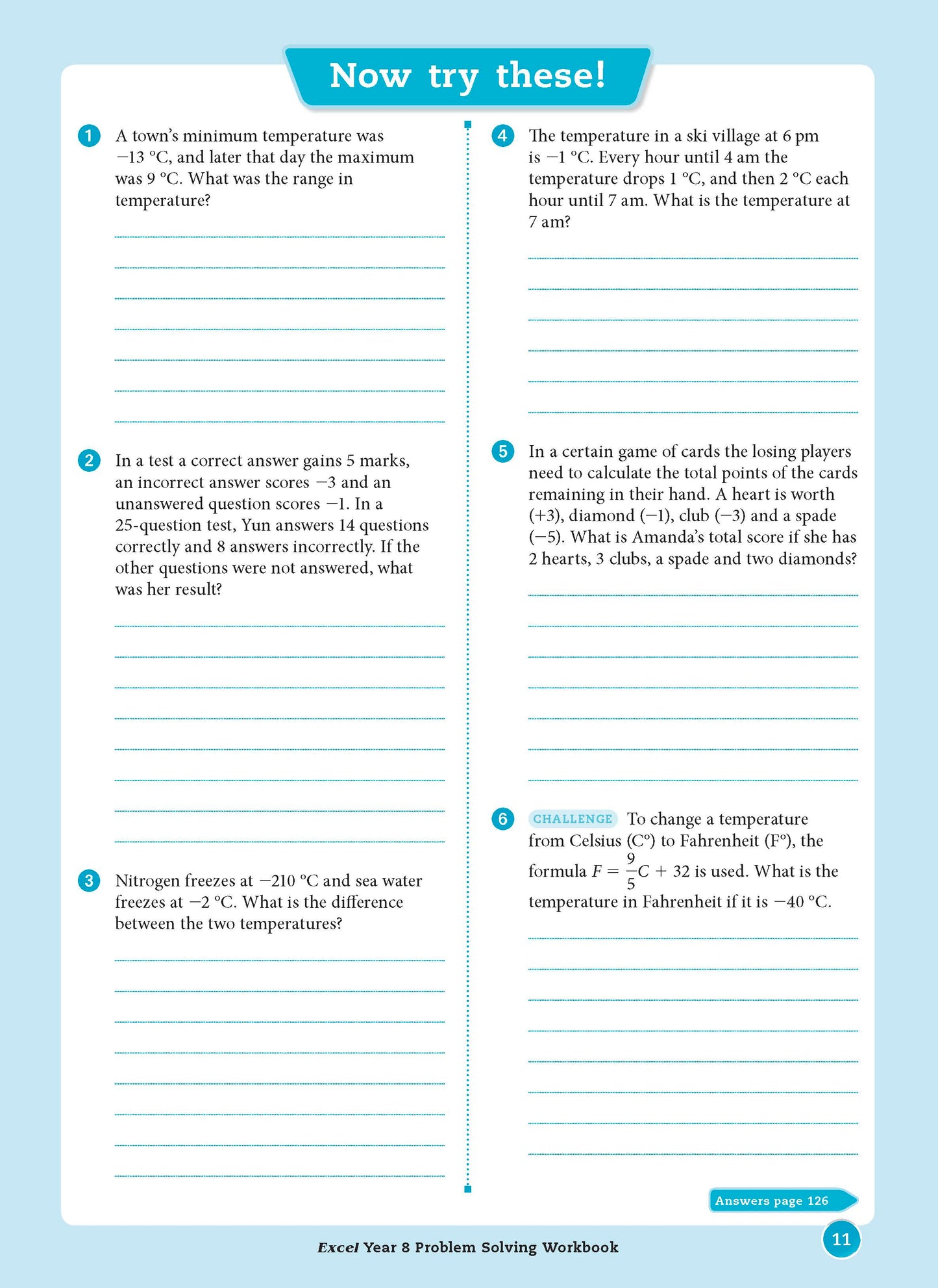 Excel Essential Skills - Problem Solving Workbook Year 8