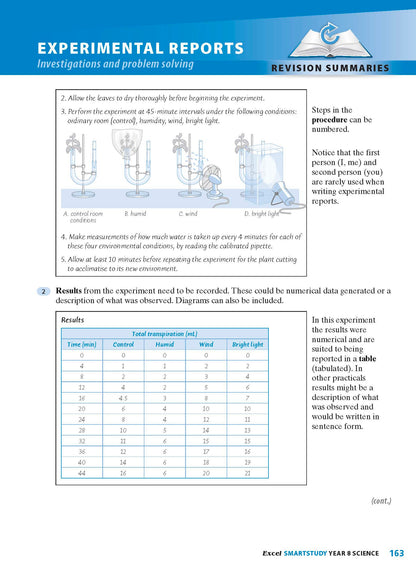 Excel SmartStudy - Science Year 8
